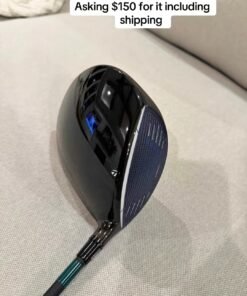 TaylorMade Qi10 9 degree Driver Left Hand LH Mitsubishi Tensei AV Limited 65S