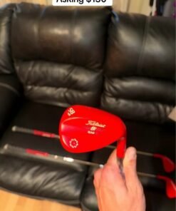 Red Titleist Vokey SM7 Wedges