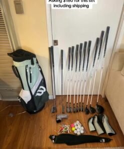 RARE Golf Ladies Left-Handed Wilson Profile Superb forgiving dazzling complete set msrp$50
