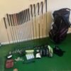 Titleist ping and More Mega Golf Set Mens Right hand 18 pc. Regular flex huge beginners se