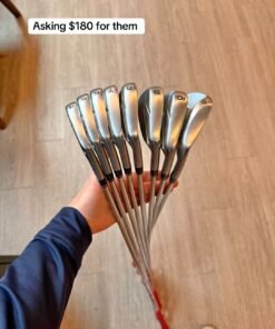 Honma T World Rose Proto Forged Iron & Wedge 8pc Set (4i-SW)