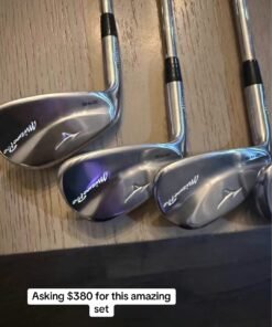 Left handed Mizuno pro 245 5-GW stiff
