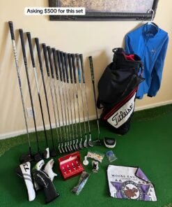 Like New CALLAWAY Paradym x Set with Titleist, Toulon, Taylormade Mens Right hand Stiff SU