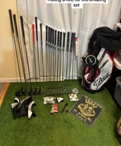 TITLEIST golf set 100% Pure ALL Stunning Scotty Cameron, Vokey, ProV1, woods, Irons, Bag AL