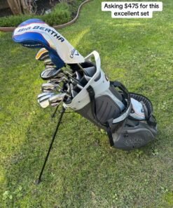 Men's Callaway MAVRIK Complete Golf Set + 14-Way Stand Bag - Great Condition