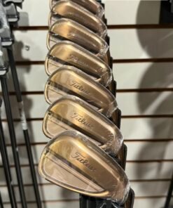 NEW! Titleist T150 LIMITED EDITION Oil Can Iron Set (4-9, Pw) 7pcs | True Temper AMT Silver