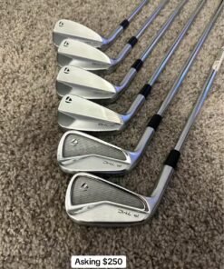 Taylormade lefty P-7MB and P-7MC combo blades