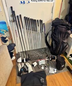 Newer year Taylormade Golf Set Mens Right Hand Absolutely Amazing package Reg Flex