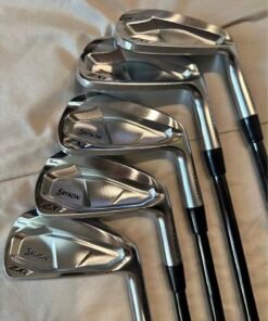 Srixon ZXi5 ZXi7 Combo Irons. 4-PW KBS Black Pured Stiff Shafts