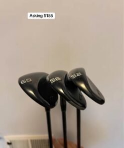 RTZ Black Satin Wedge Set RH (52,56,60)